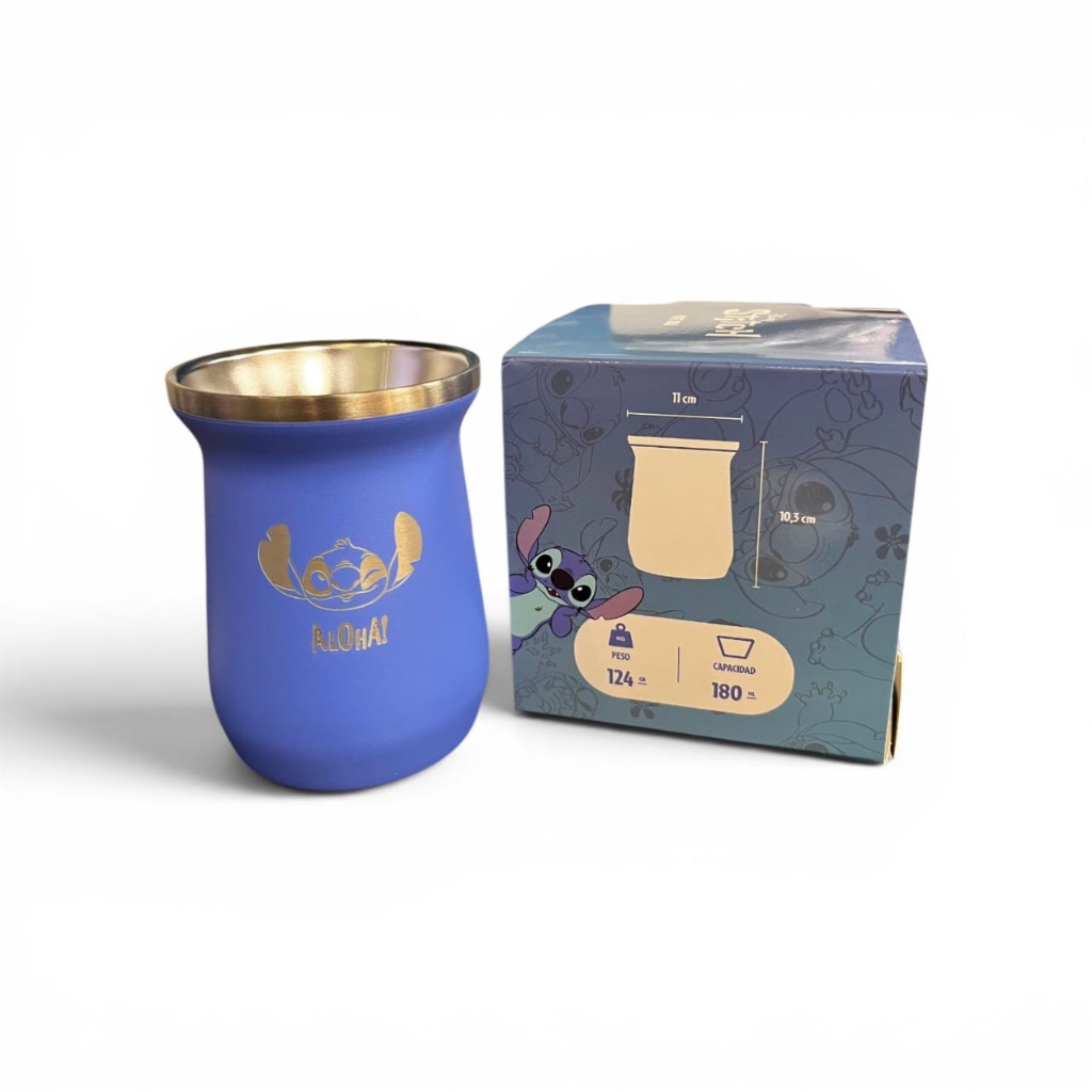 MATE  S/BOMBILLA STITCH LAVANDA